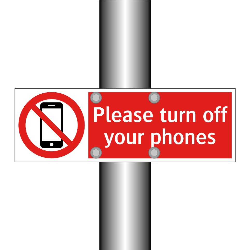 Please turn off your phones