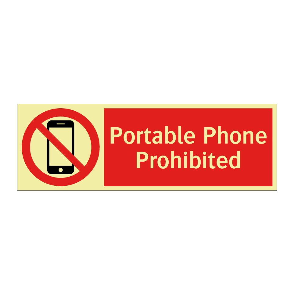 Portable Phone Prohibited