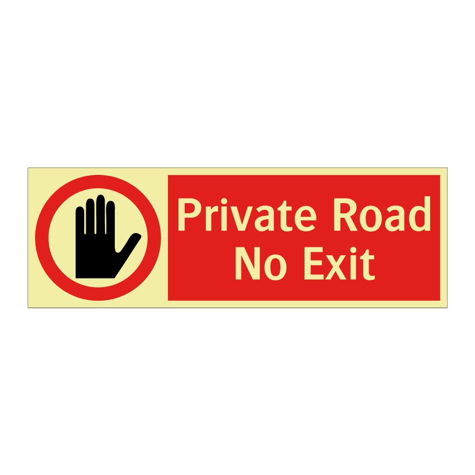 Private Road No Exit