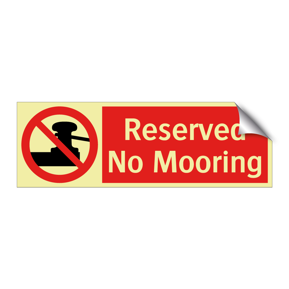 Reserved No Mooring