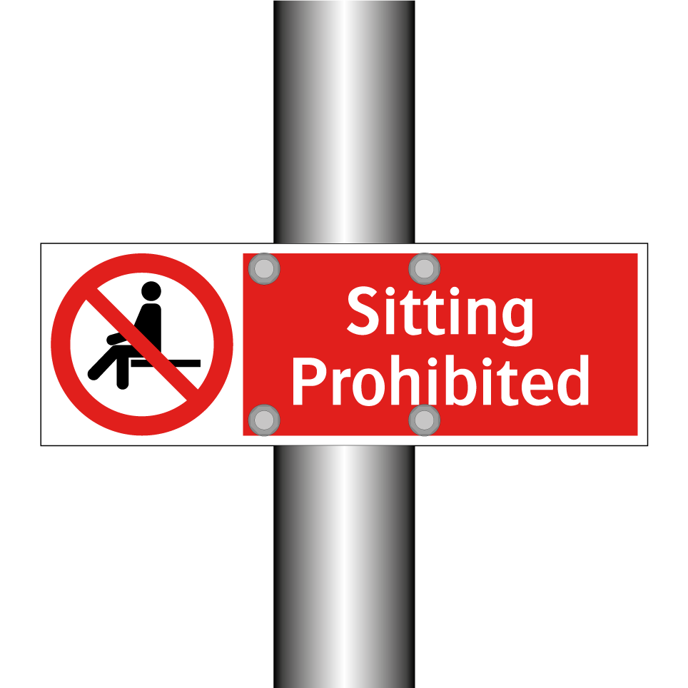 Sitting Prohibited