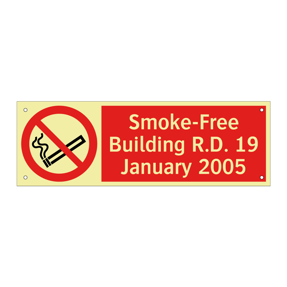 Smoke-Free Building R.D. 19 January 2005