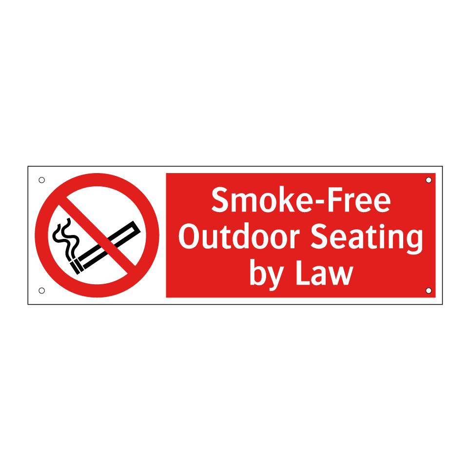 Smoke-Free Outdoor Seating by Law