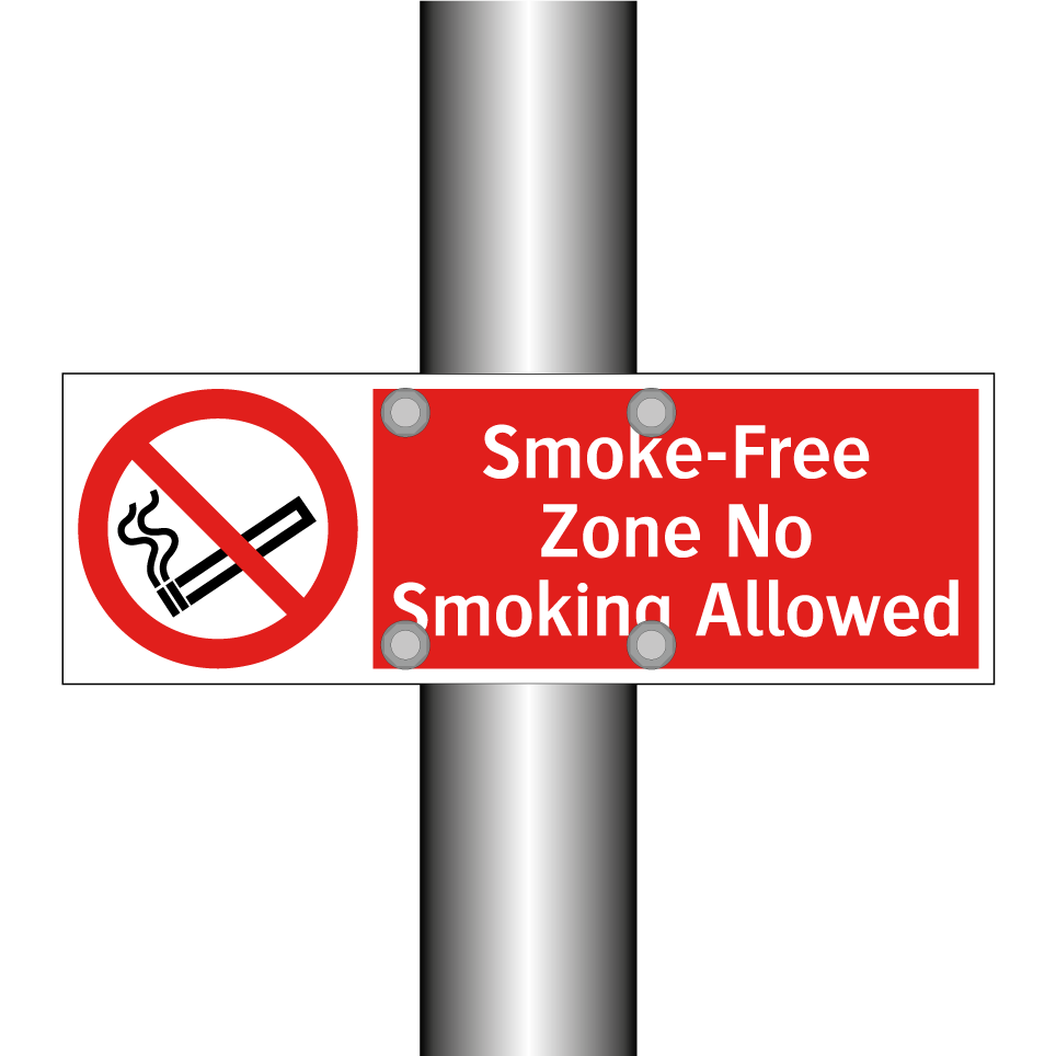 Smoke-Free Zone No Smoking Allowed