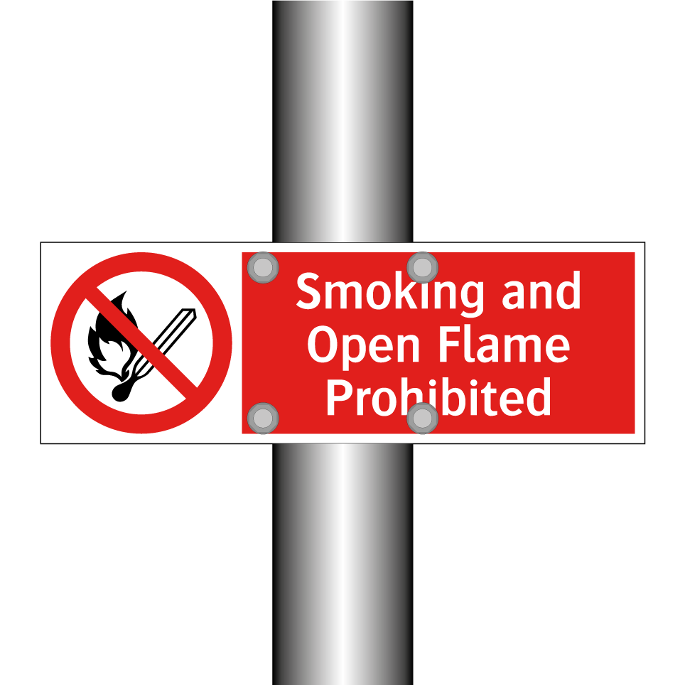 Smoking and Open Flame Prohibited