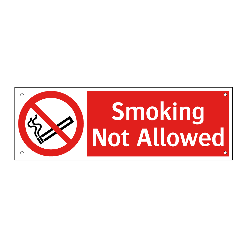 Smoking Not Allowed