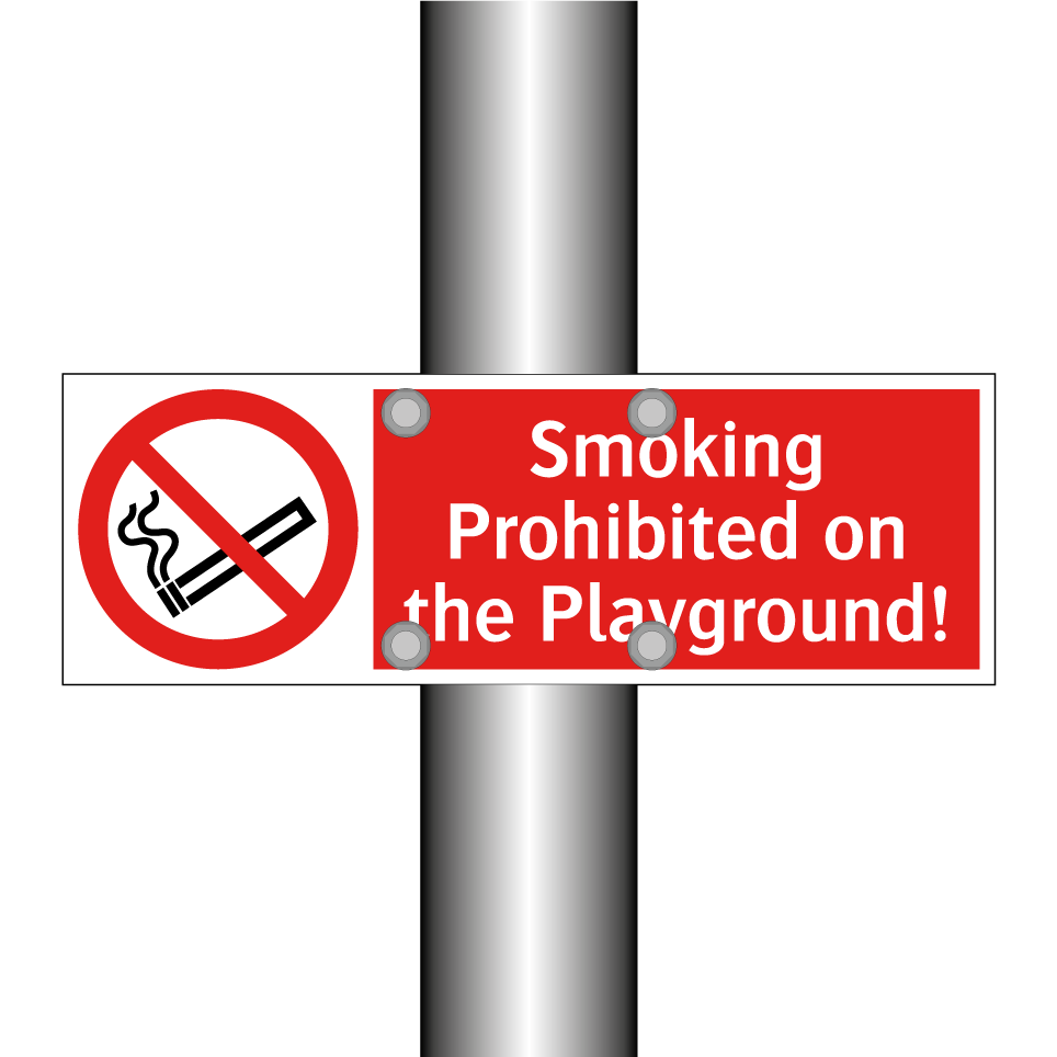 Smoking Prohibited on the Playground!