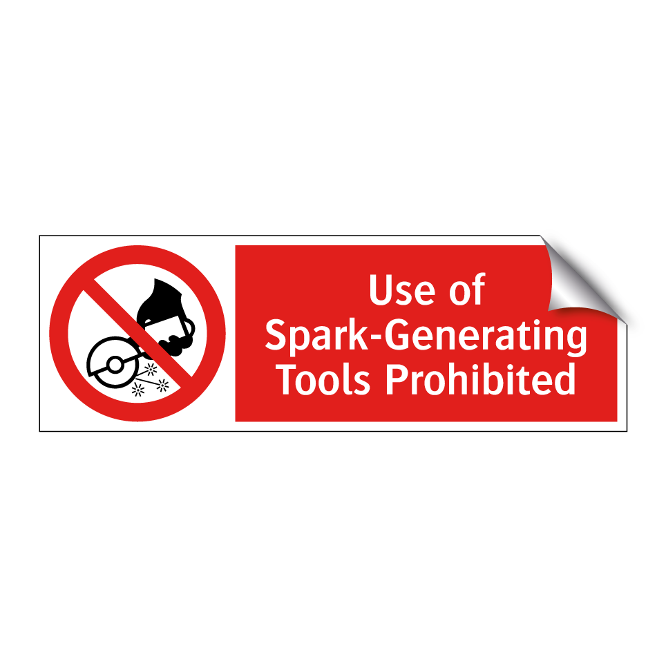 Use of Spark-Generating Tools Prohibited