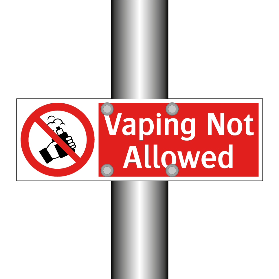 Vaping Not Allowed