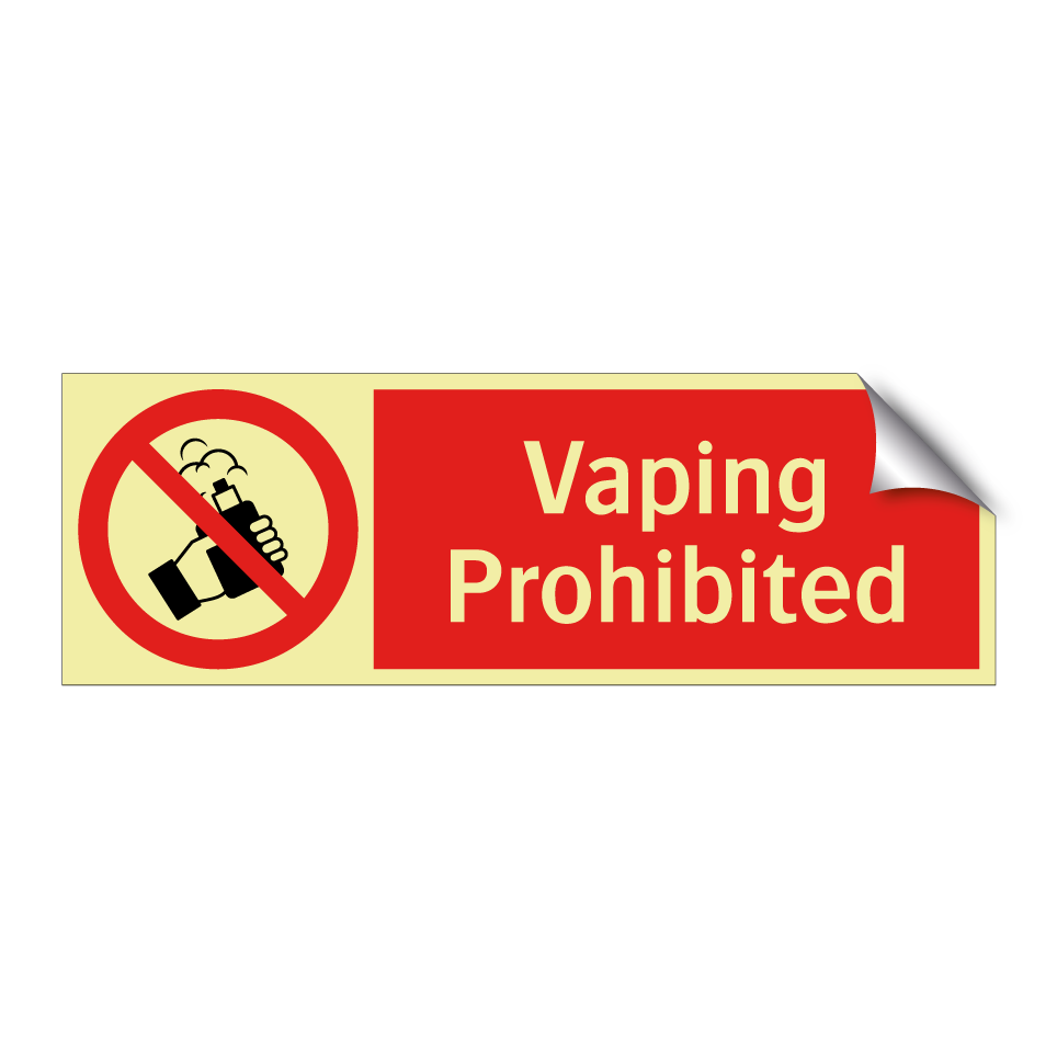 Vaping Prohibited