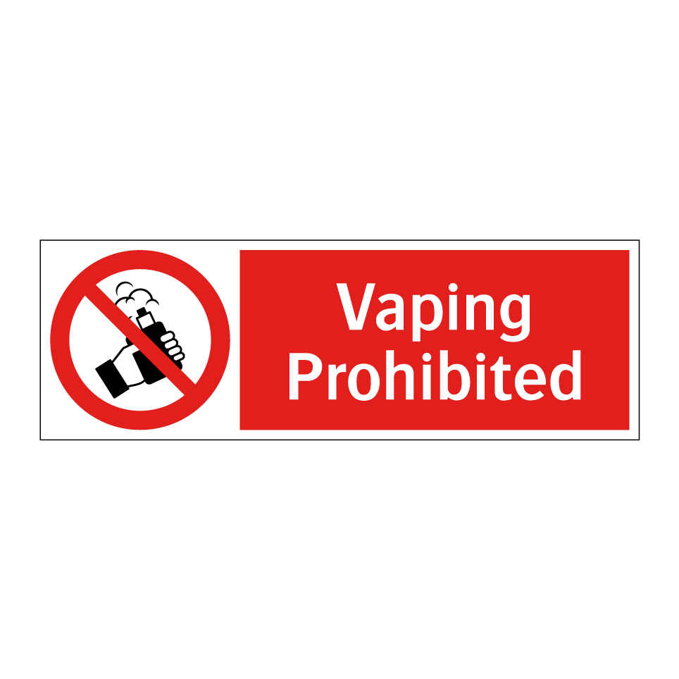 Vaping Prohibited