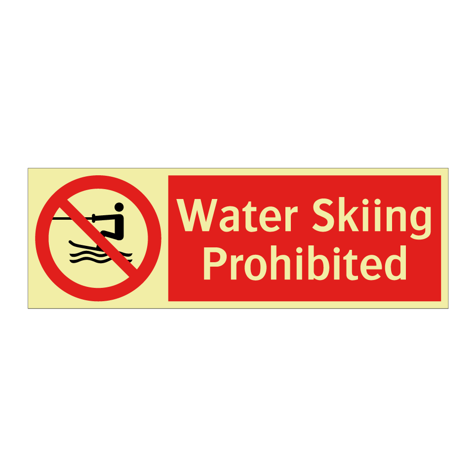 Water Skiing Prohibited