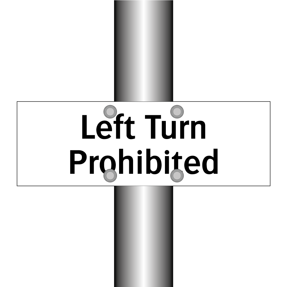 Left Turn Prohibited