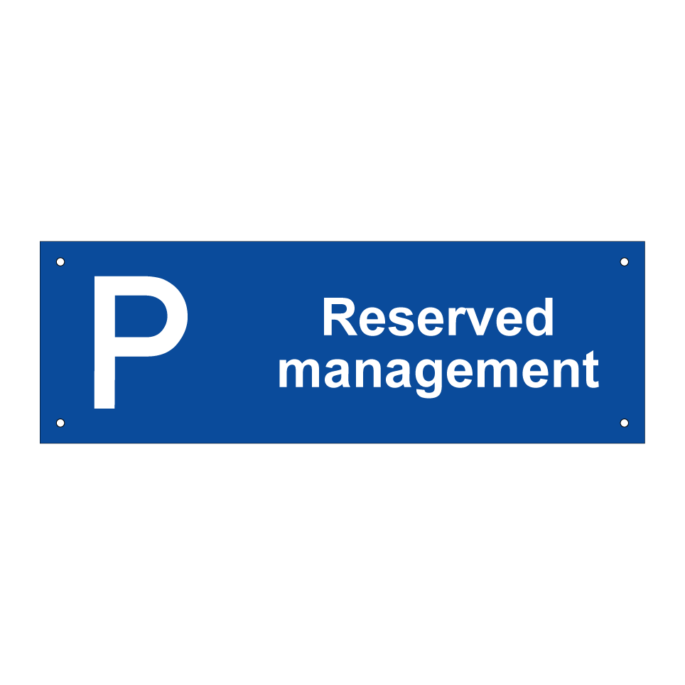Reserved management