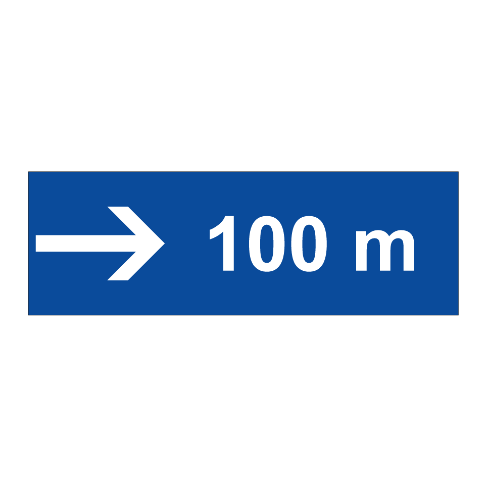 100 m