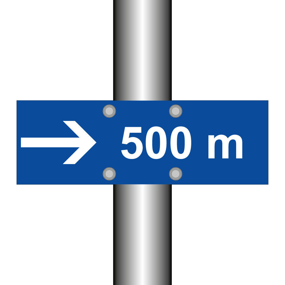 500 m