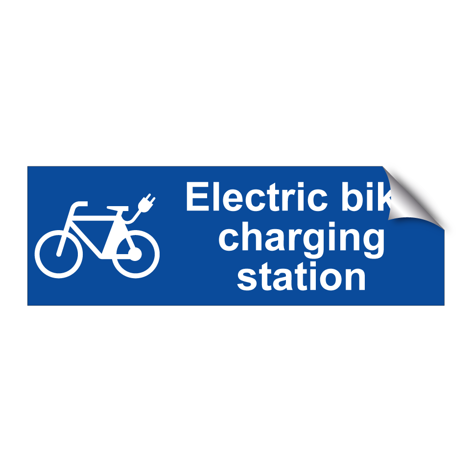 Electric bike charging station