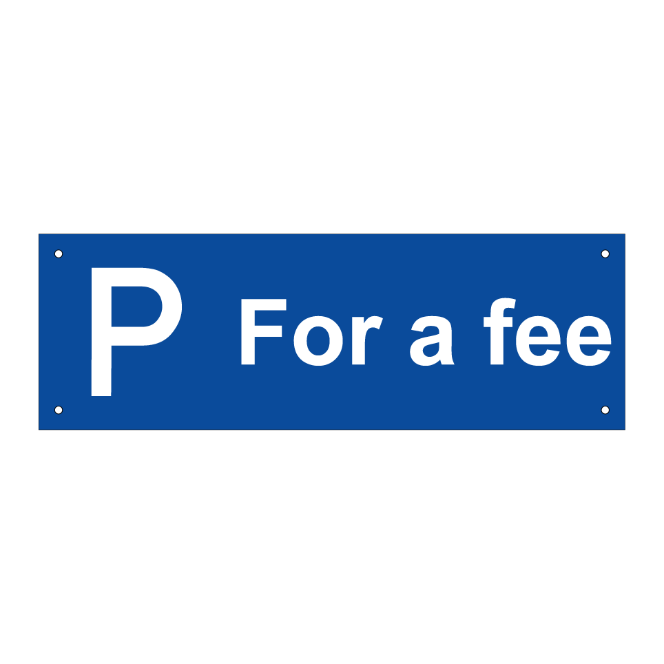 For a fee