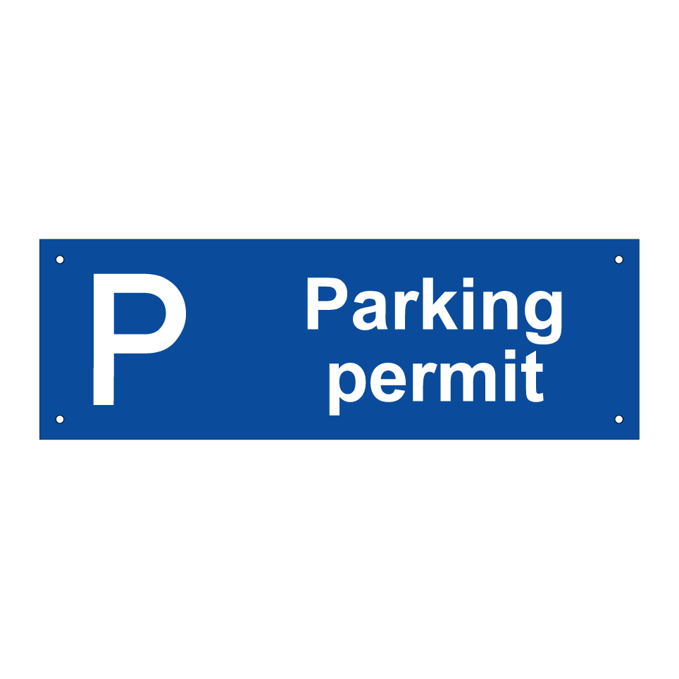 Parking permit
