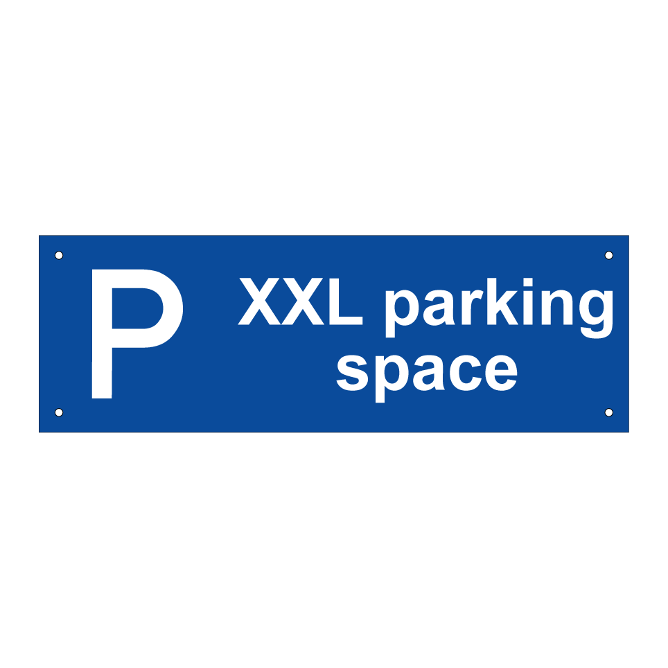 XXL parking space