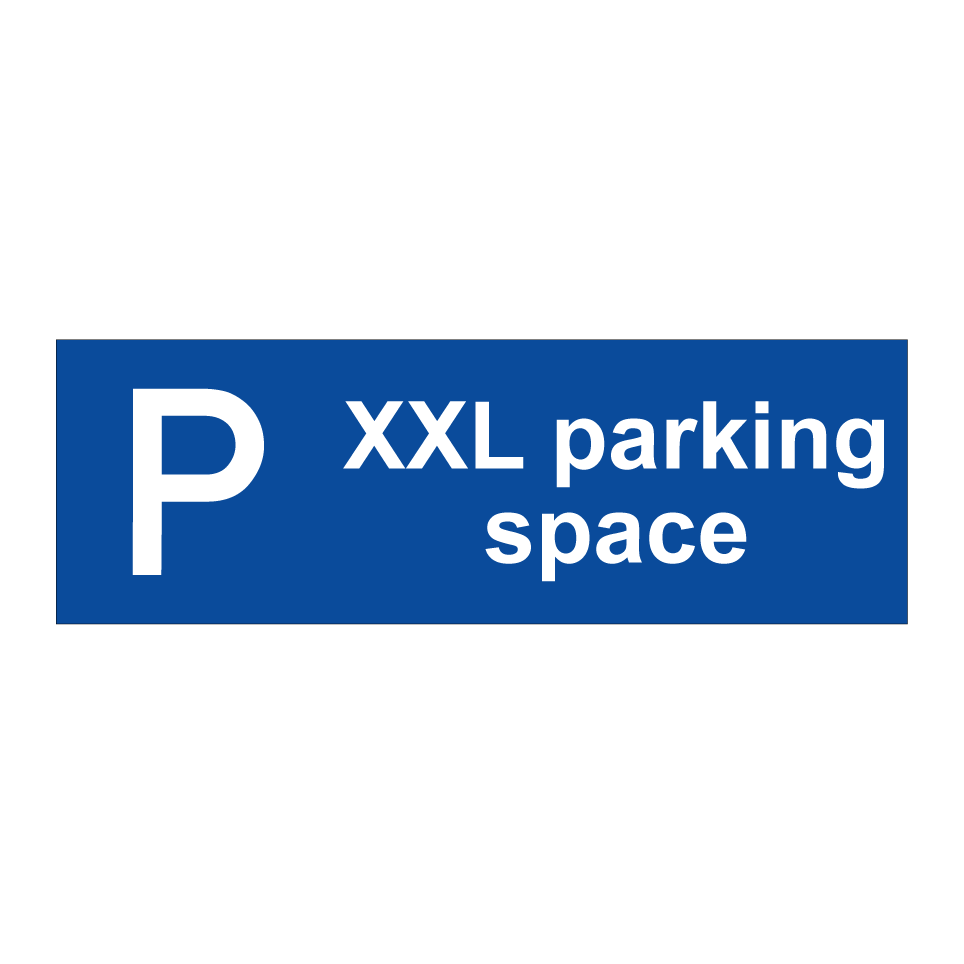 XXL parking space