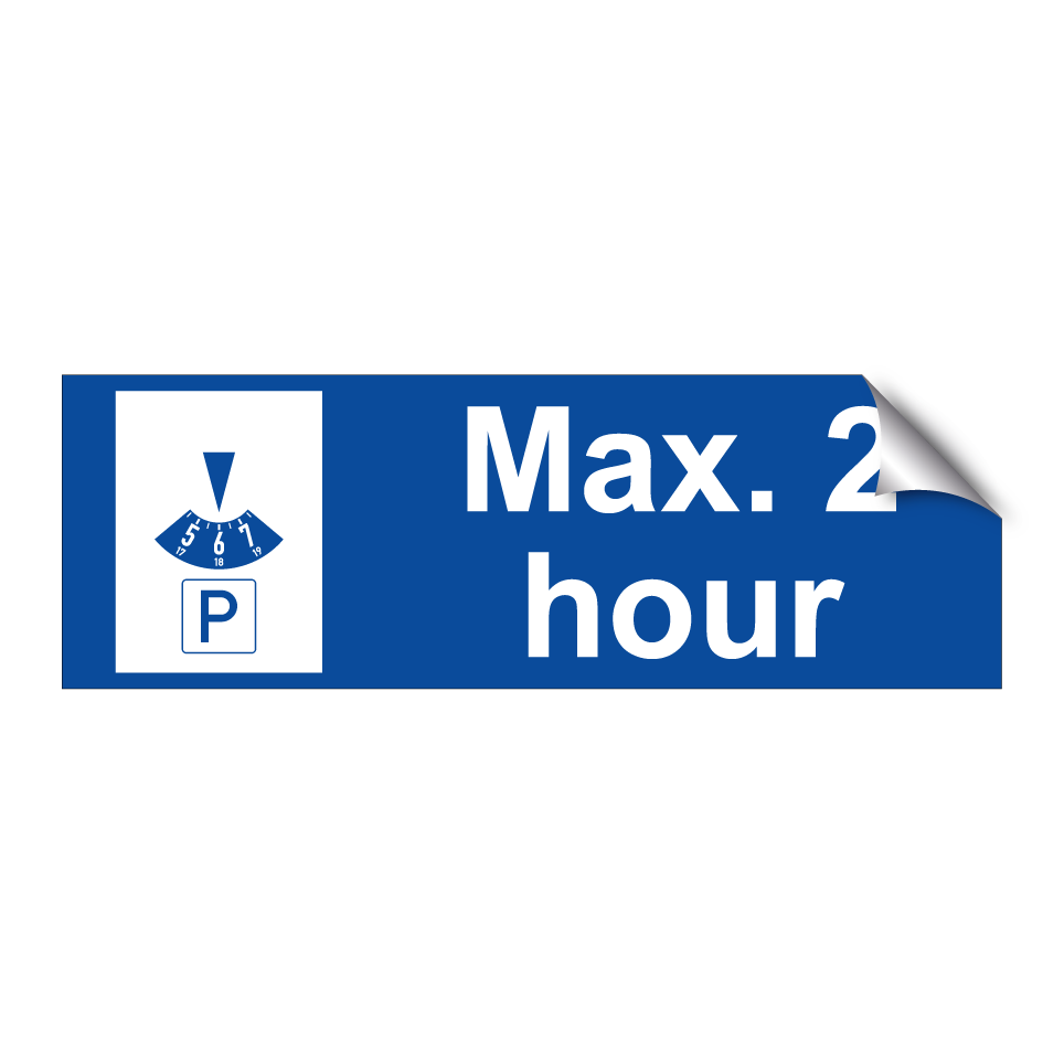 Max. 2 hour