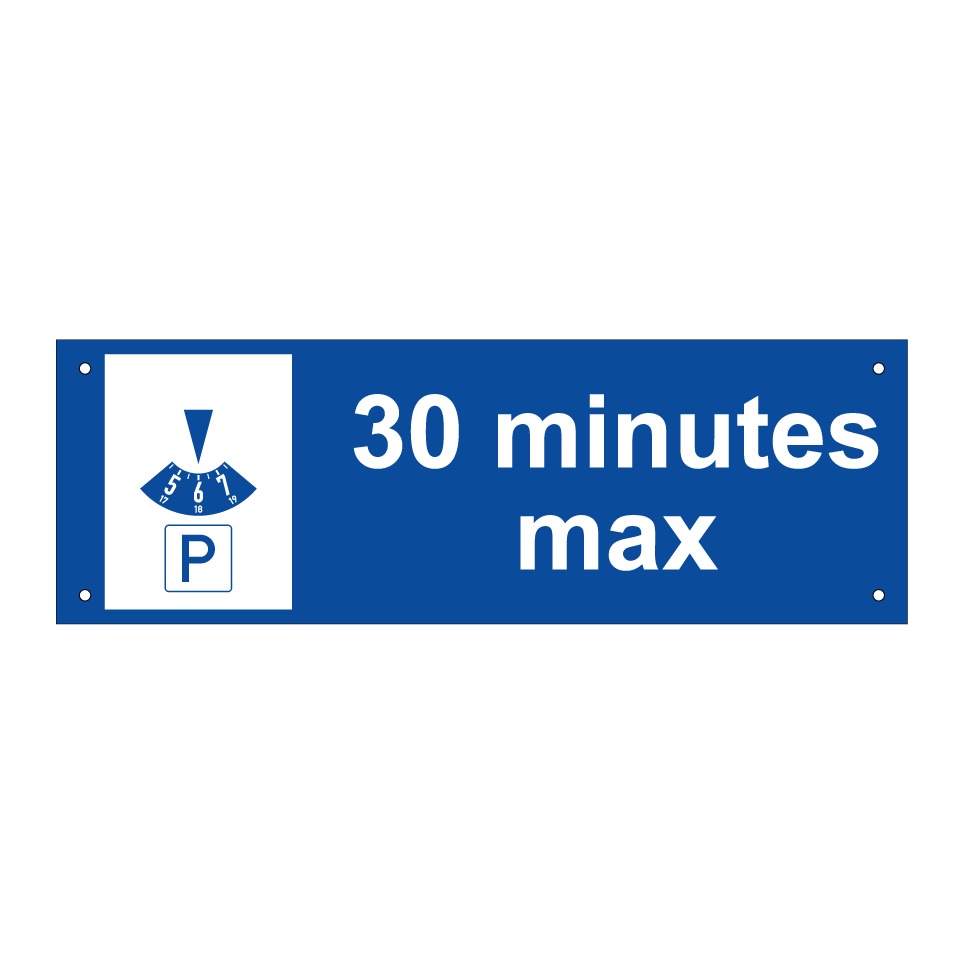 30 minutes max