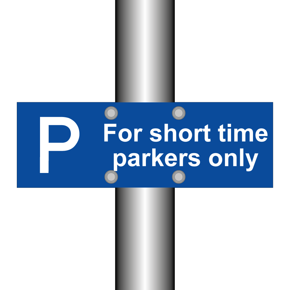 For short time parkers only