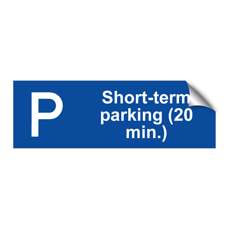 Short-term parking (20 min.)
