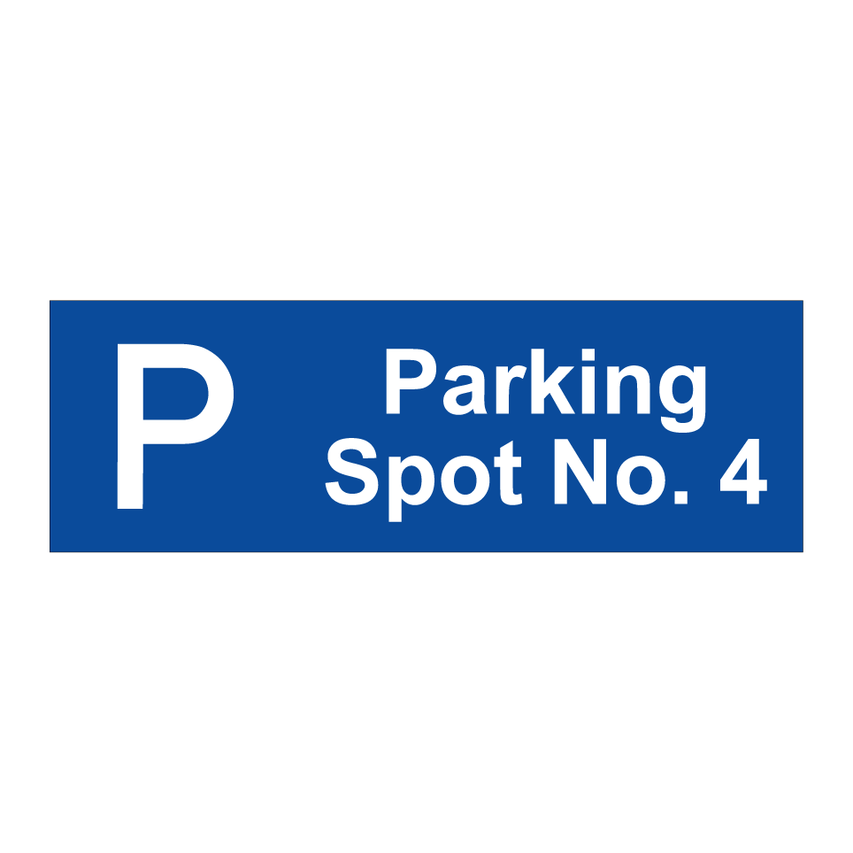 Parking Spot No. 4