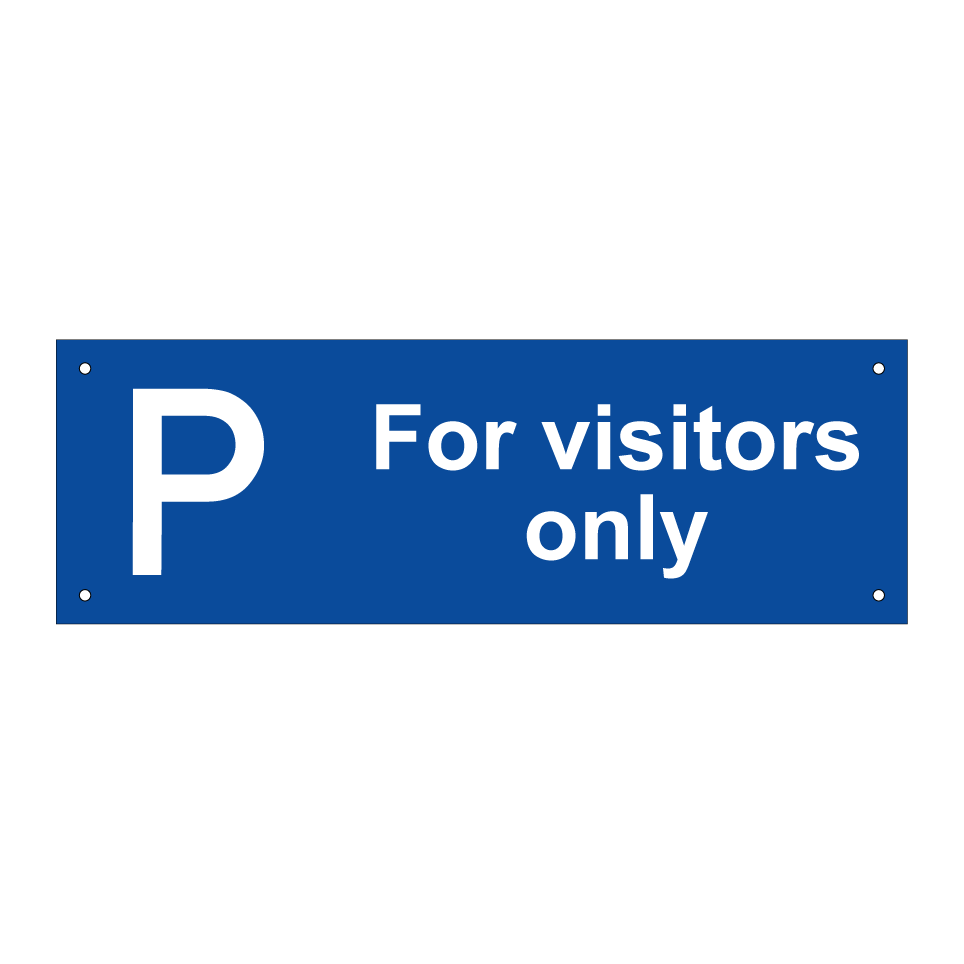 For visitors only