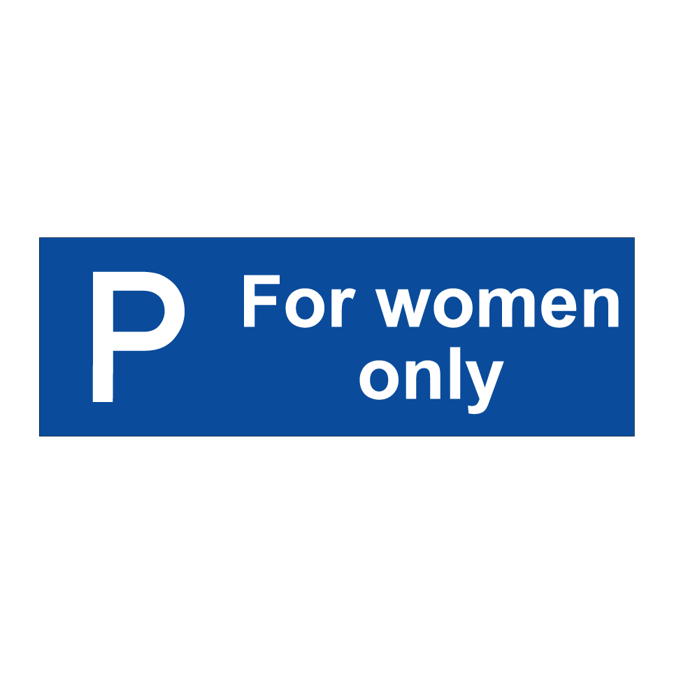 For women only