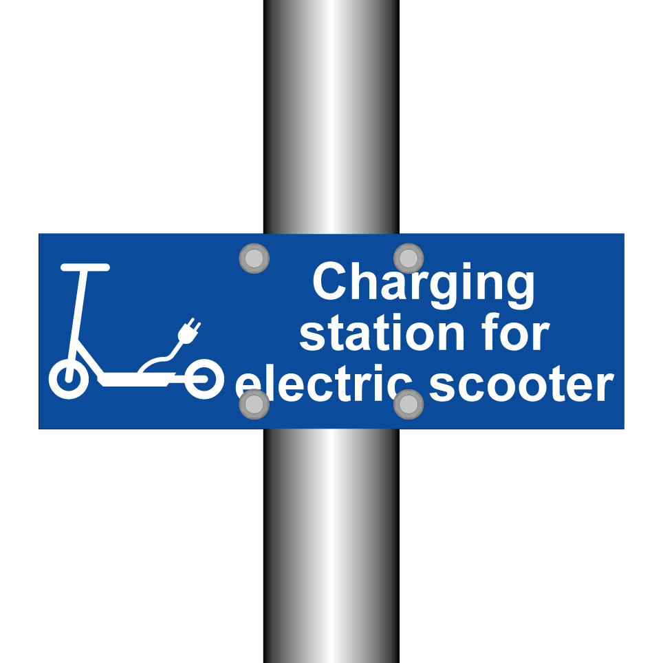Charging station for electric scooter