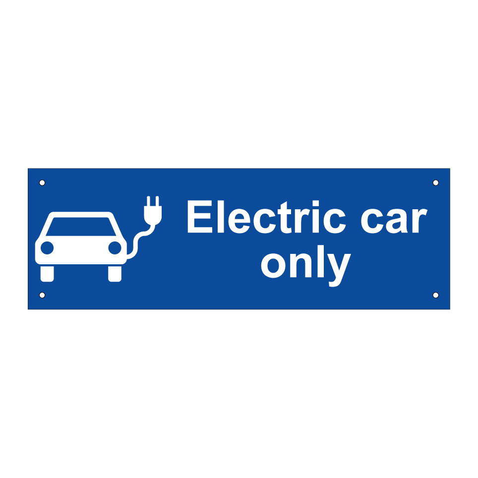Electric car only