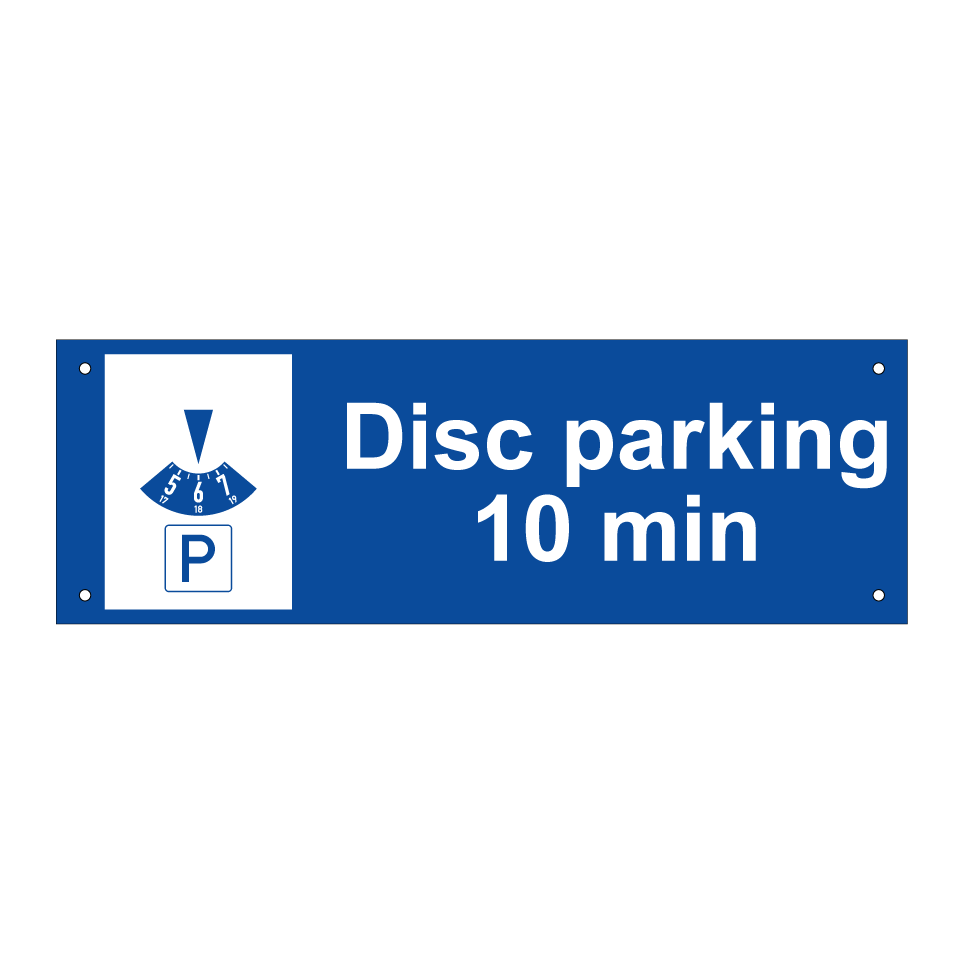 Disc parking 10 min