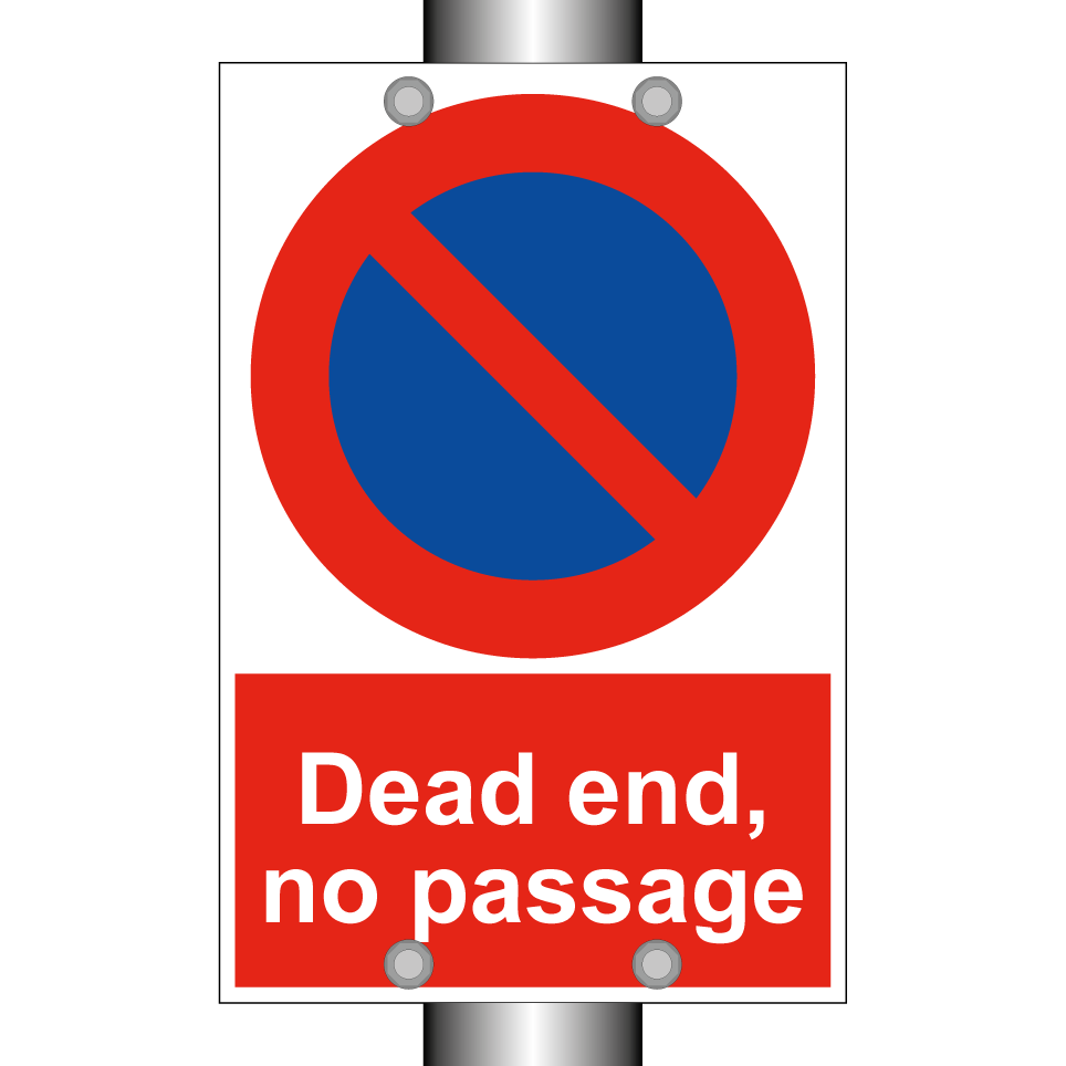 Dead end, no passage