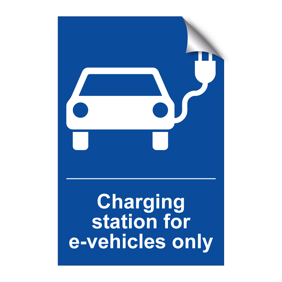 Charging station for e-vehicles only