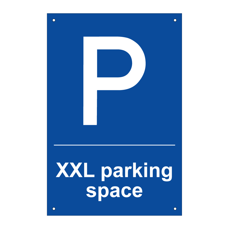XXL parking space