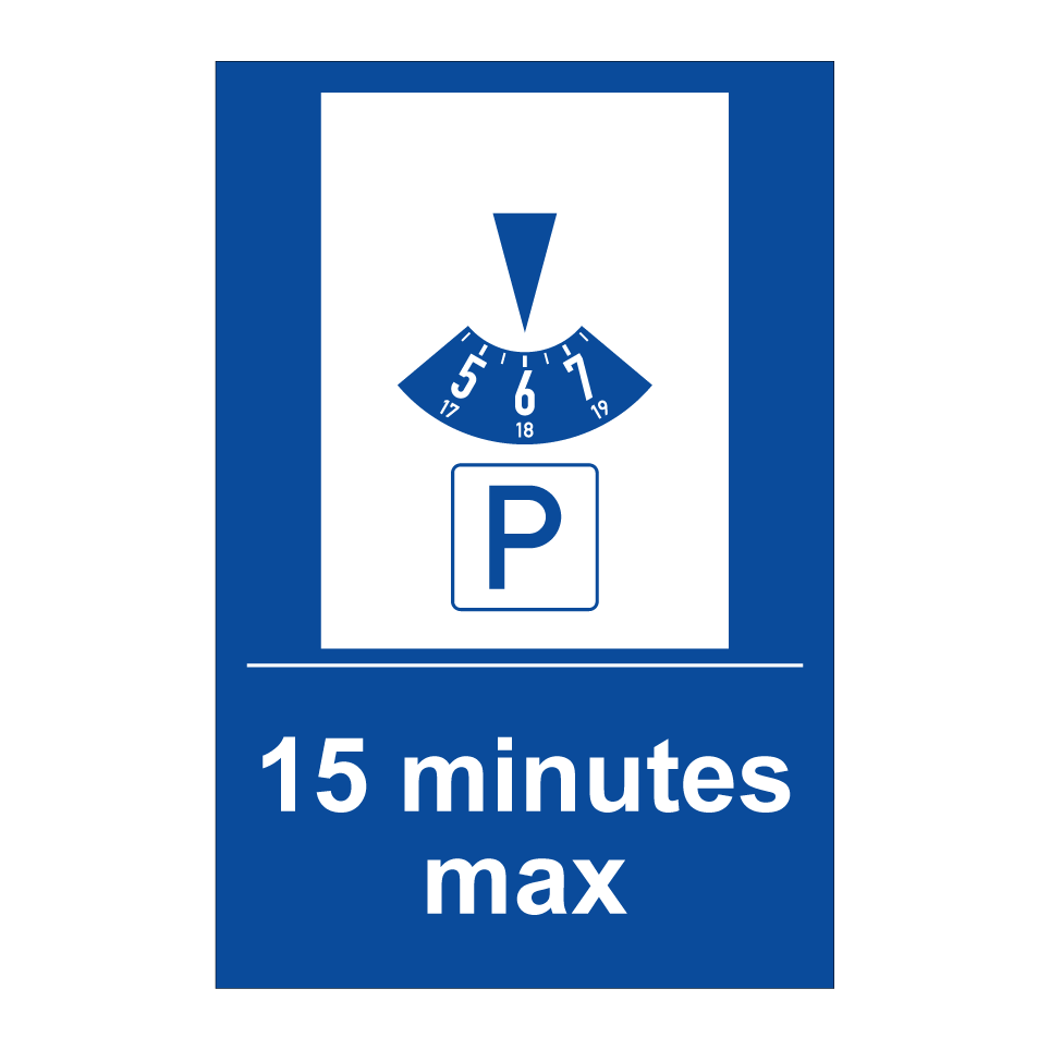 15 minutes max