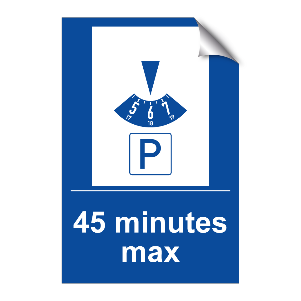 45 minutes max