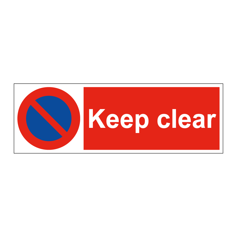 Keep clear