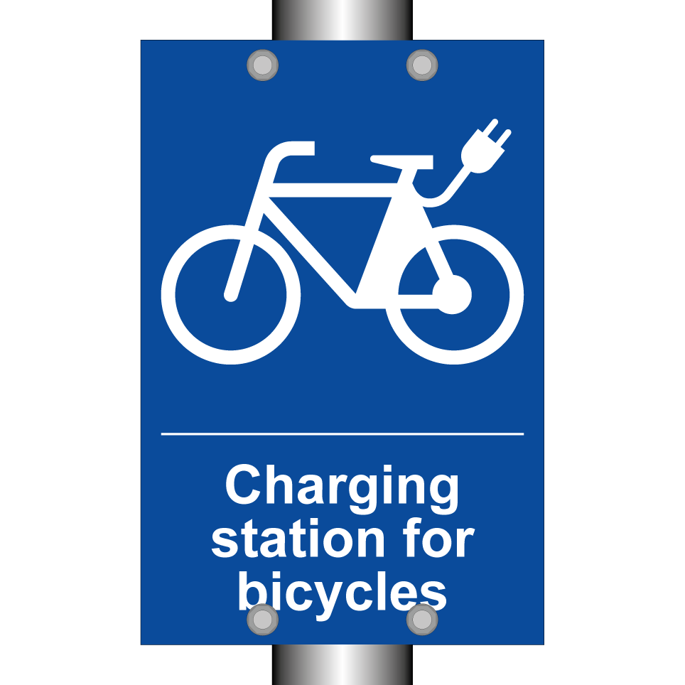Charging station for bicycles