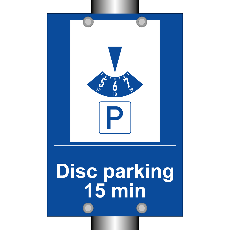 Disc parking 15 min