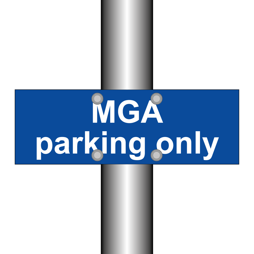MGA parking only
