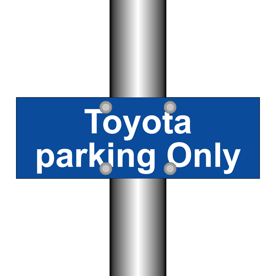 Toyota Parking Only