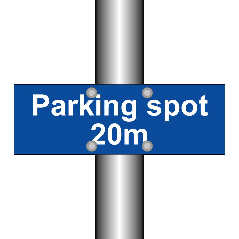 Parking spot 20m