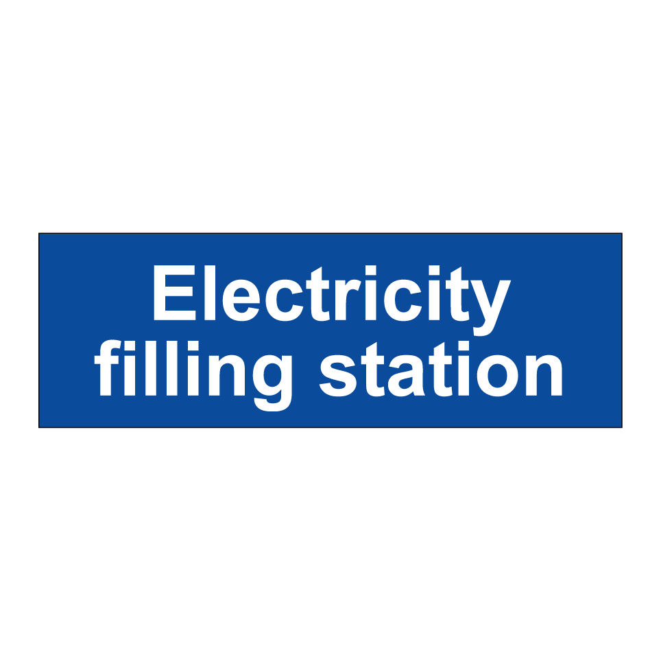 Electricity filling station