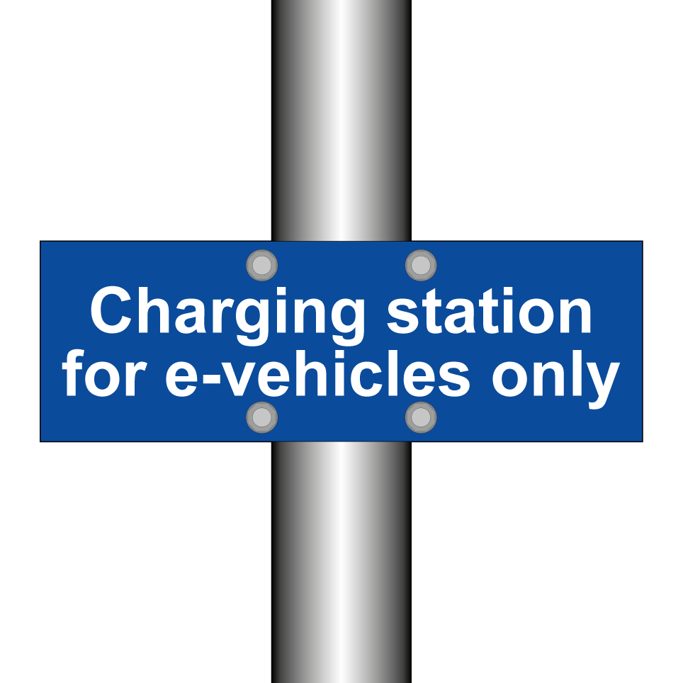 Charging station for e-vehicles only