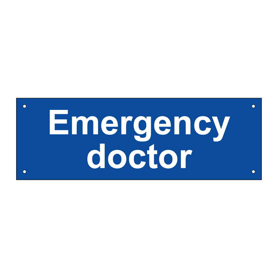 Emergency doctor