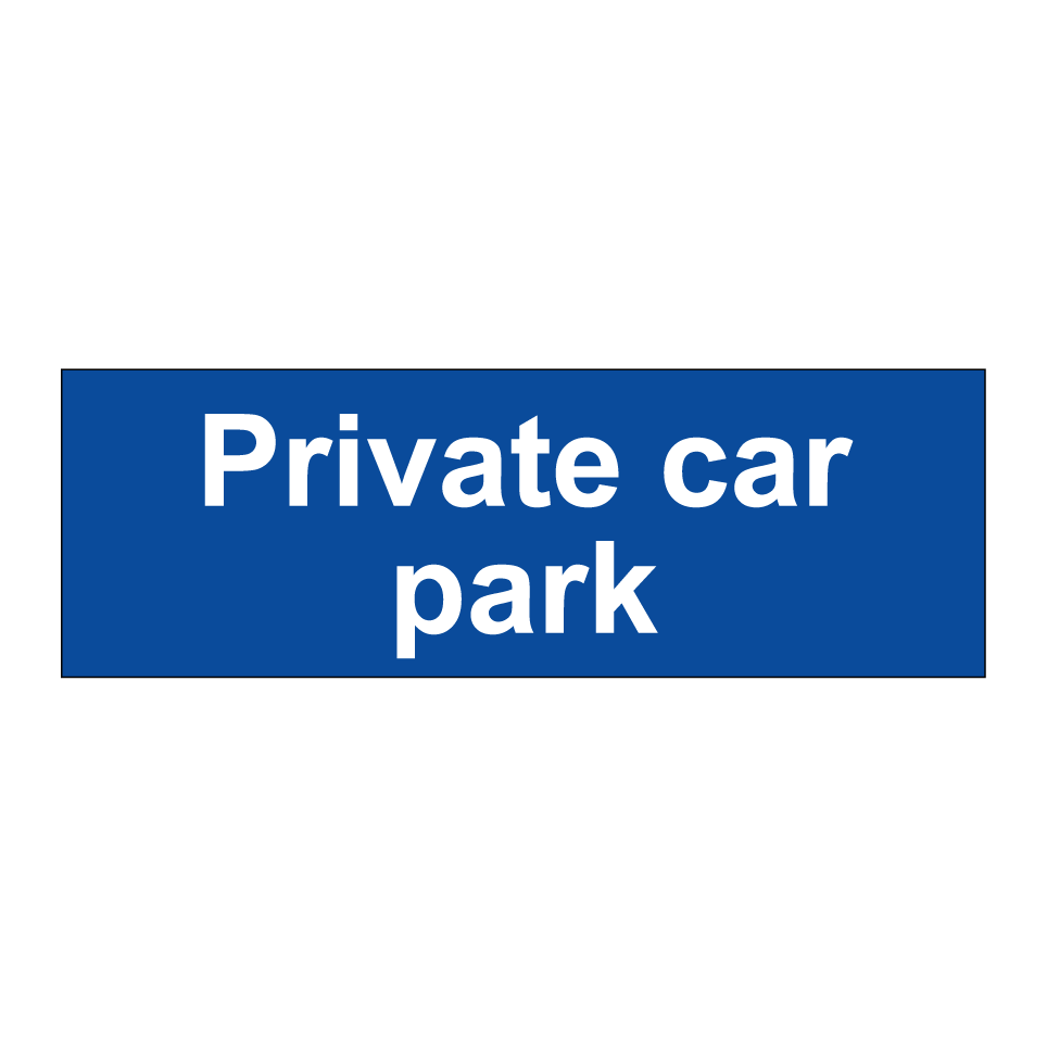 Private car park